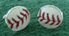 Baseball Cufflinks - Cuff Links Made From a Real Baseball